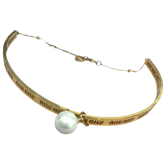 RARE MIU MIU Chocker Necklace - Picture 6 of 12